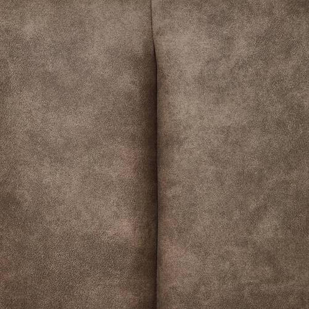 Armlehnstuhl Zwei Braun B: 62 cm - Hellbraun/Schwarz, MODERN, Holz/Textil (62/83/62cm) - Livetastic