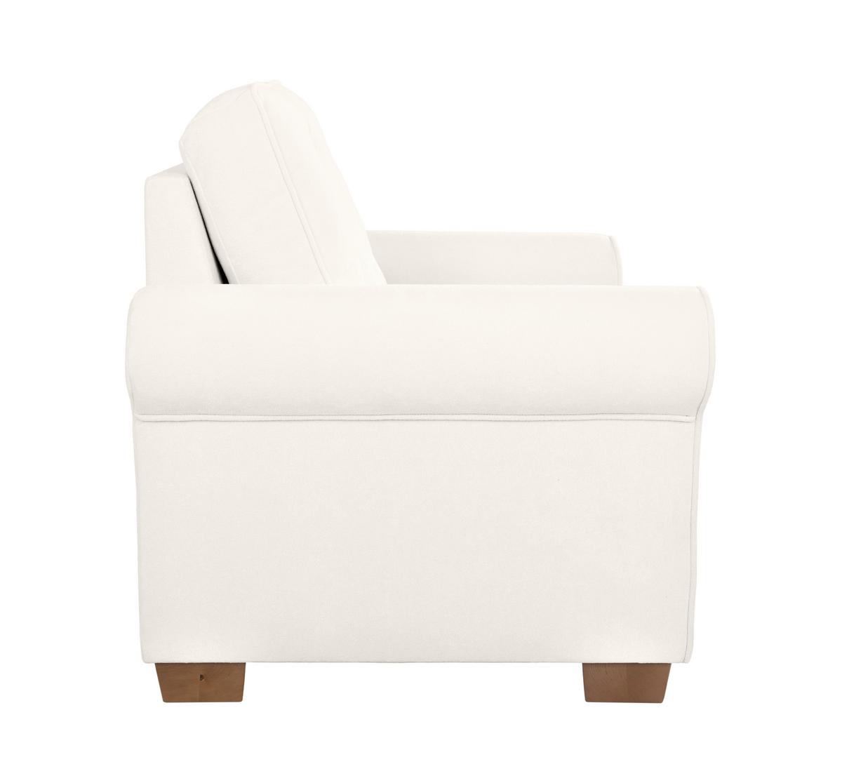 Sessel Arles, Creme 10 B: 93 Cm - Buchefarben/Creme, Design, Textil (93/89/82cm) - MID.YOU