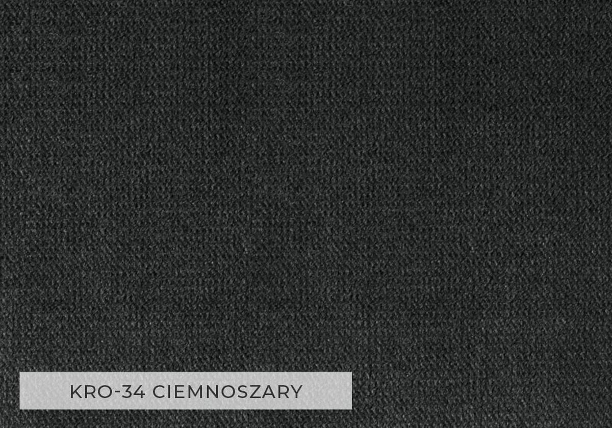 Sedacia súprava LIVIA tmavosivá - čierna/tmavosivá, Basics, textil (198/304/149cm)