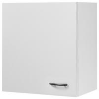 Küchenoberschrank Wito 50 cm Weiß 1 Drehtür - Weiß, Holzwerkstoff (50/54,8/32cm) - FlexWell