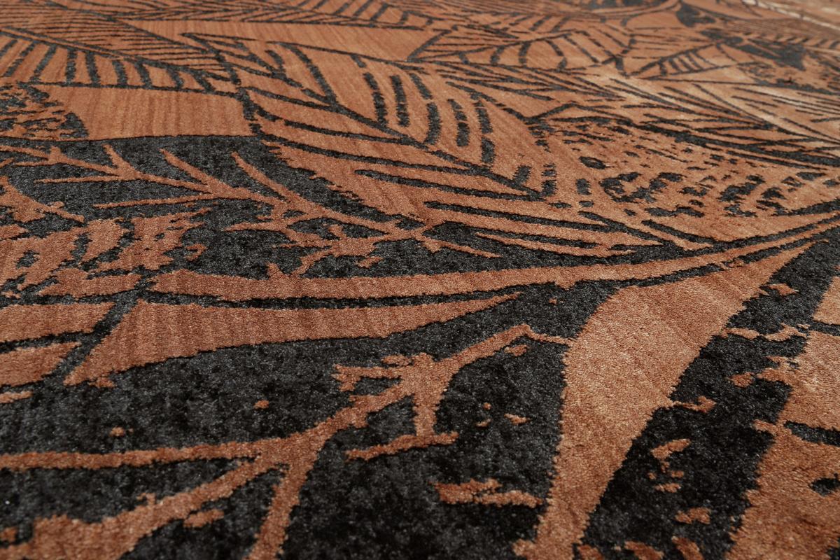 Webteppich Braun/cognac, Floral - Cognac/Braun, Design, Textil (120/170cm) - Esprit