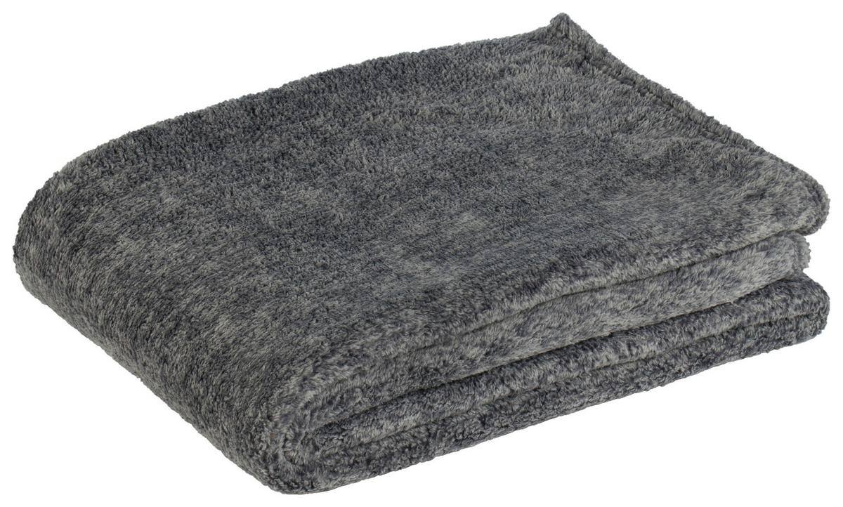 Kuscheldecke Alaska 150x200 cm - Bordeaux/Anthrazit, LIFESTYLE, Textil (150/200cm)
