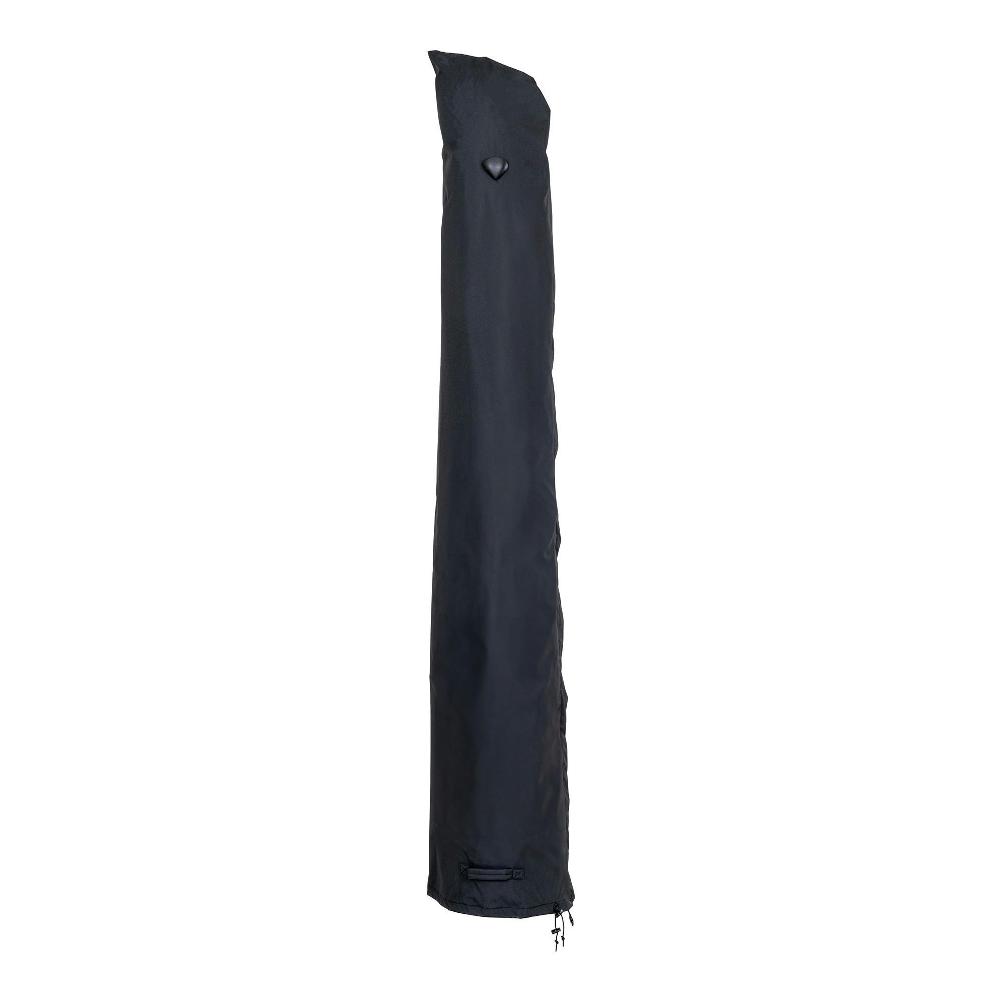 Schutzhülle Luxury Schwarz B: 35 Cm - Schwarz, MODERN, Kunststoff (35/225/55cm) - MID.YOU