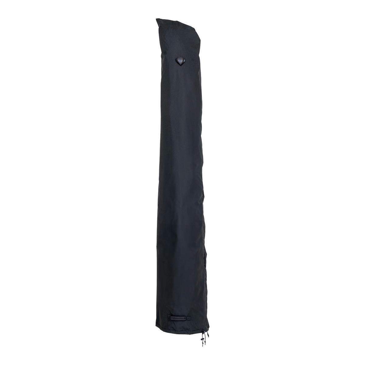 Schutzhülle Luxury Schwarz B: 35 Cm - Schwarz, MODERN, Kunststoff (35/225/55cm) - MID.YOU