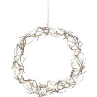 LED-Dekoleuchte 411012 Curly - Transparent/Silberfarben, Basics, Kunststoff/Metall (60cm) - Eglo