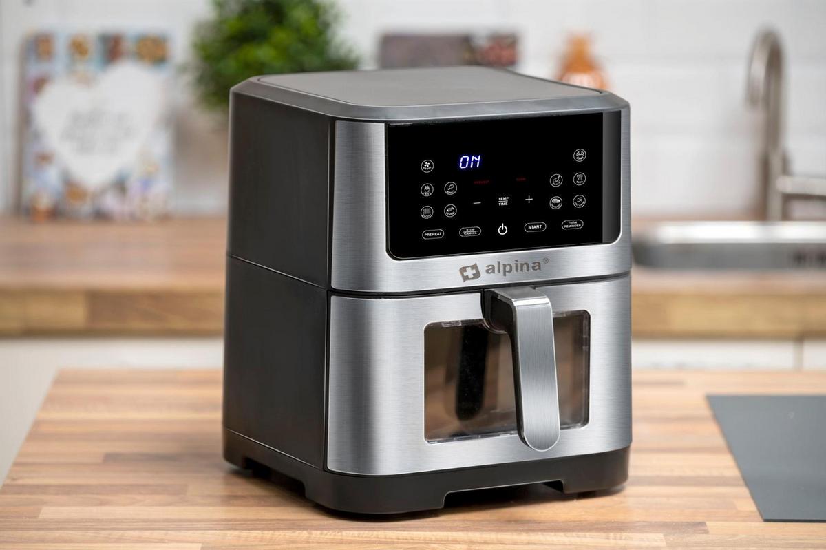 Heißluftfritteuse 24542 - Silberfarben/Schwarz, Basics, Kunststoff/Metall (38/29,5/36,5cm)