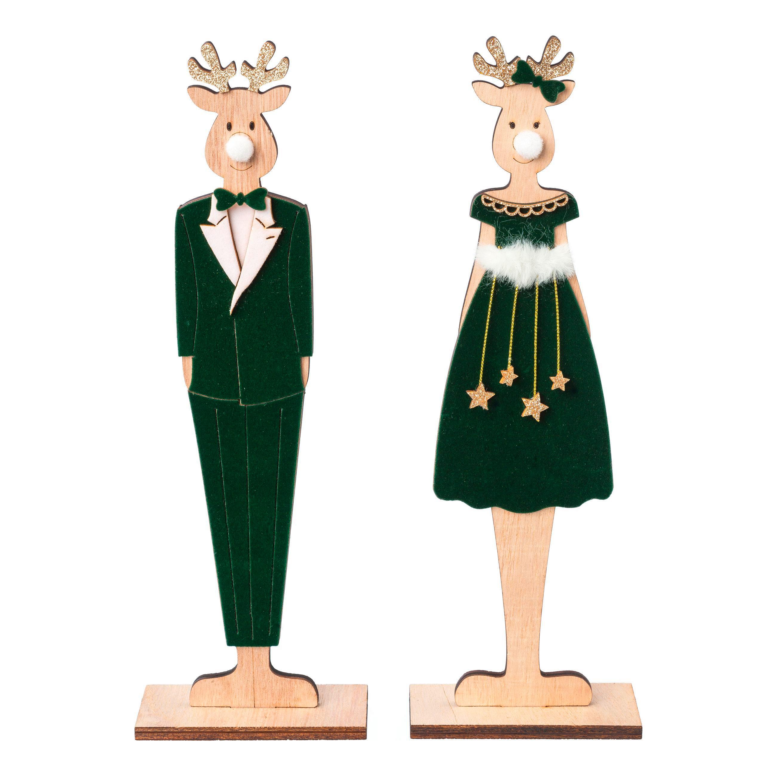 Weihnachtsboten als RAINHARD &  REINHILDE im 2er-Set