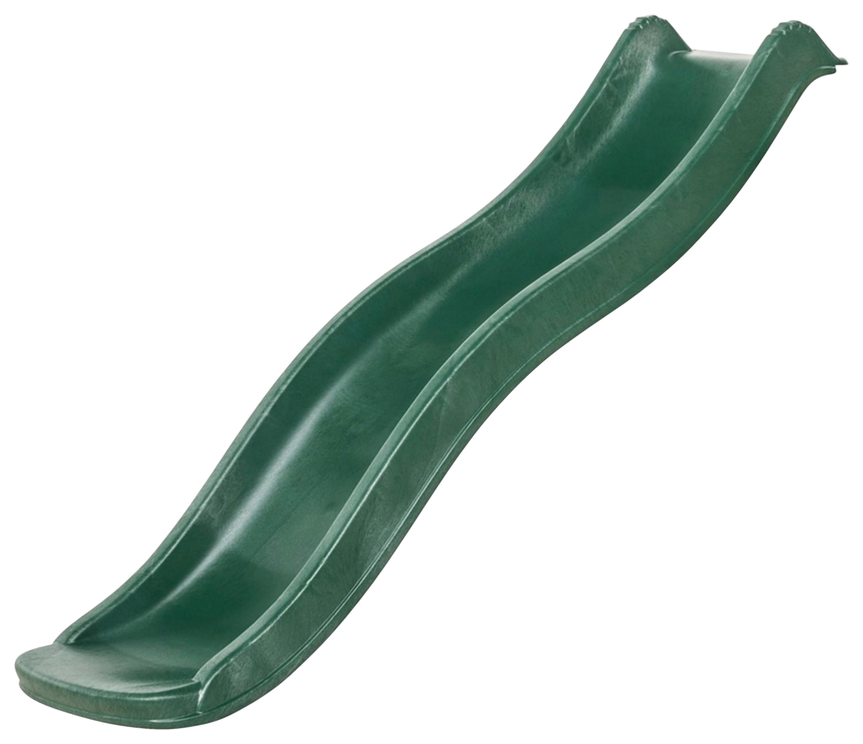 Kinderrutsche A039.090.00 - Grün, KONVENTIONELL, Kunststoff (41,5/17/180cm) - Ambia Garden