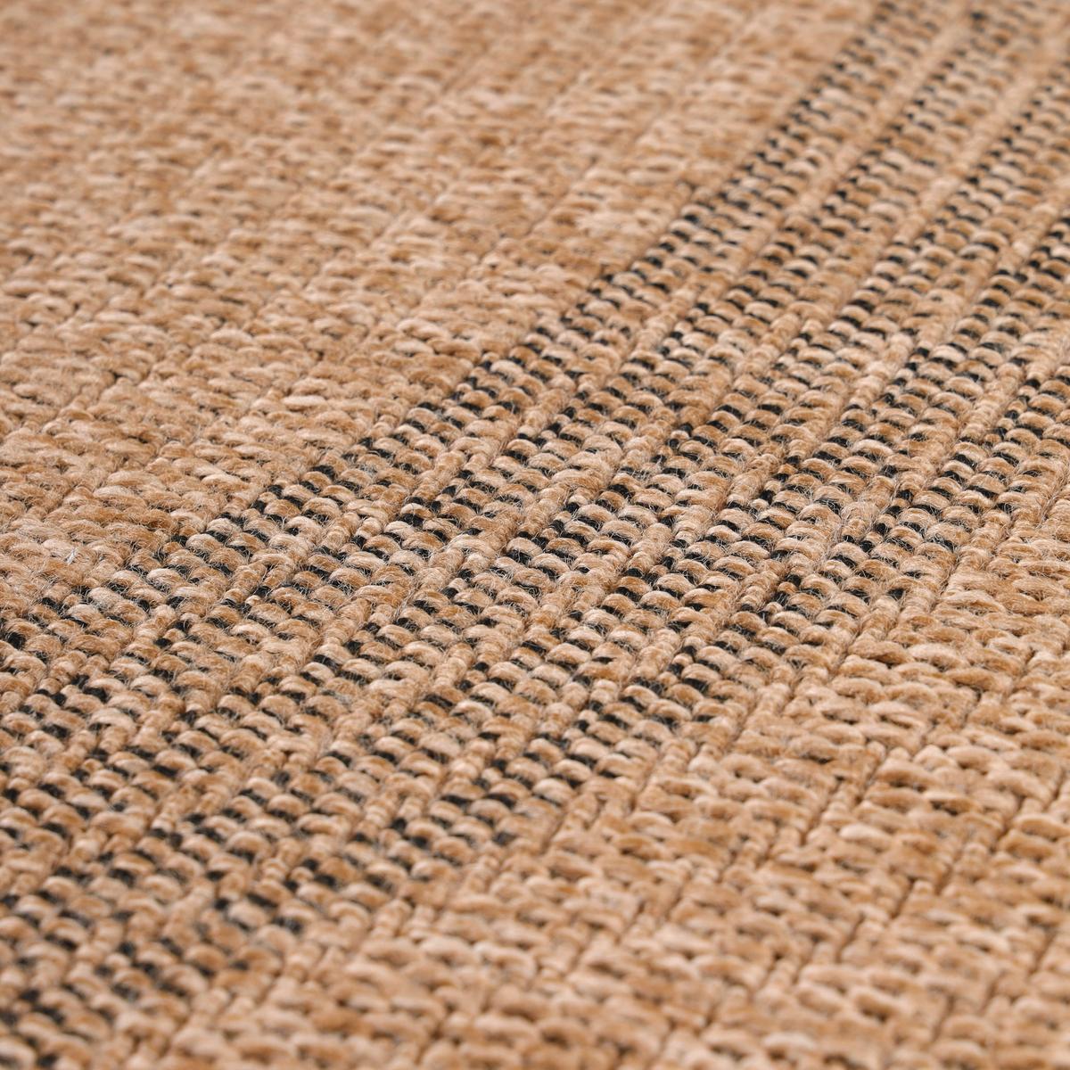 Outdoorteppich Comilla - Beige/Schwarz, Basics, Textil (80/80cm) - Novel