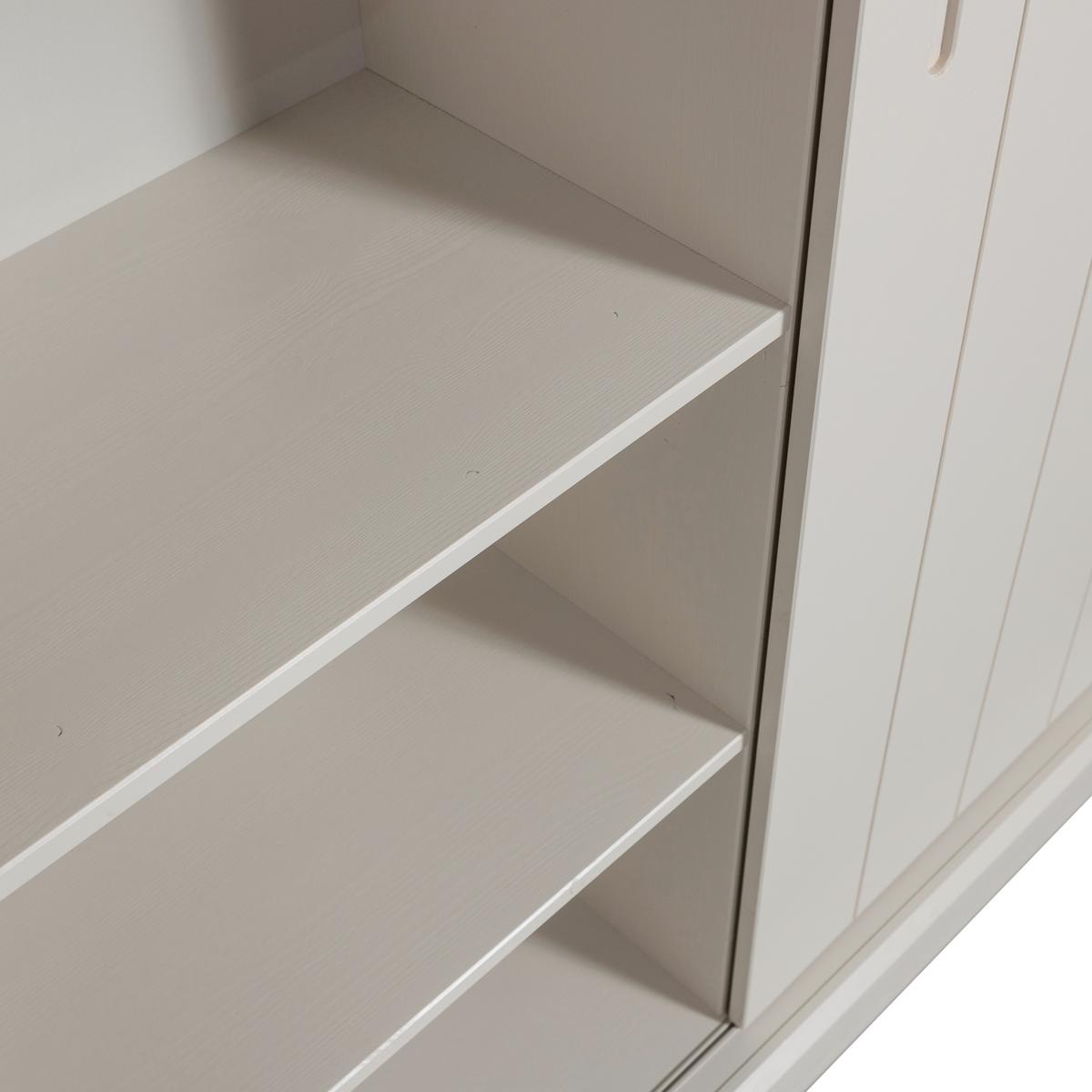 Schiebetürenschrank Mila Grau B: 120 cm - Grau, Design, Holz (120/200/42cm) - Livetastic