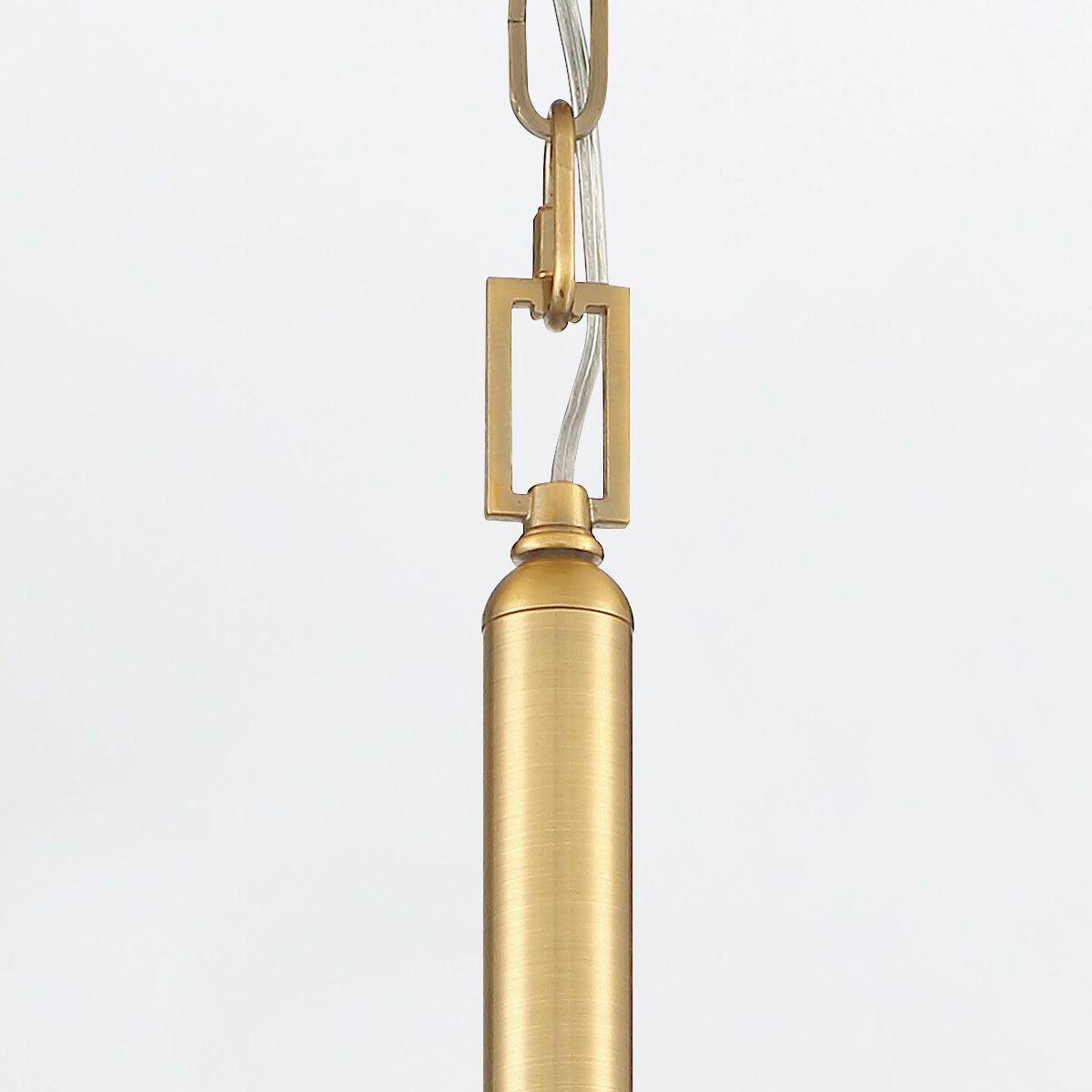 Függeszték Qn-Nottingham-3p-Ab - sárgarézszínű, Konventionell, üveg/fém (51/66cm) - Elstead Lighting