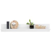 Wandregal Avanti Weiß B: 150 cm - Weiß, MODERN, Holzwerkstoff (150/22/20cm) - Hom`in
