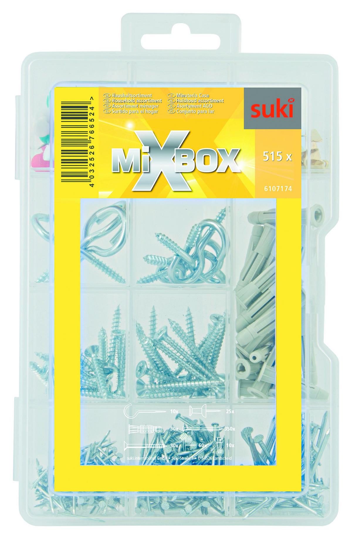 Háztartási Kellékek Mixbox - ezüstszínű, műanyag/fém - Suki