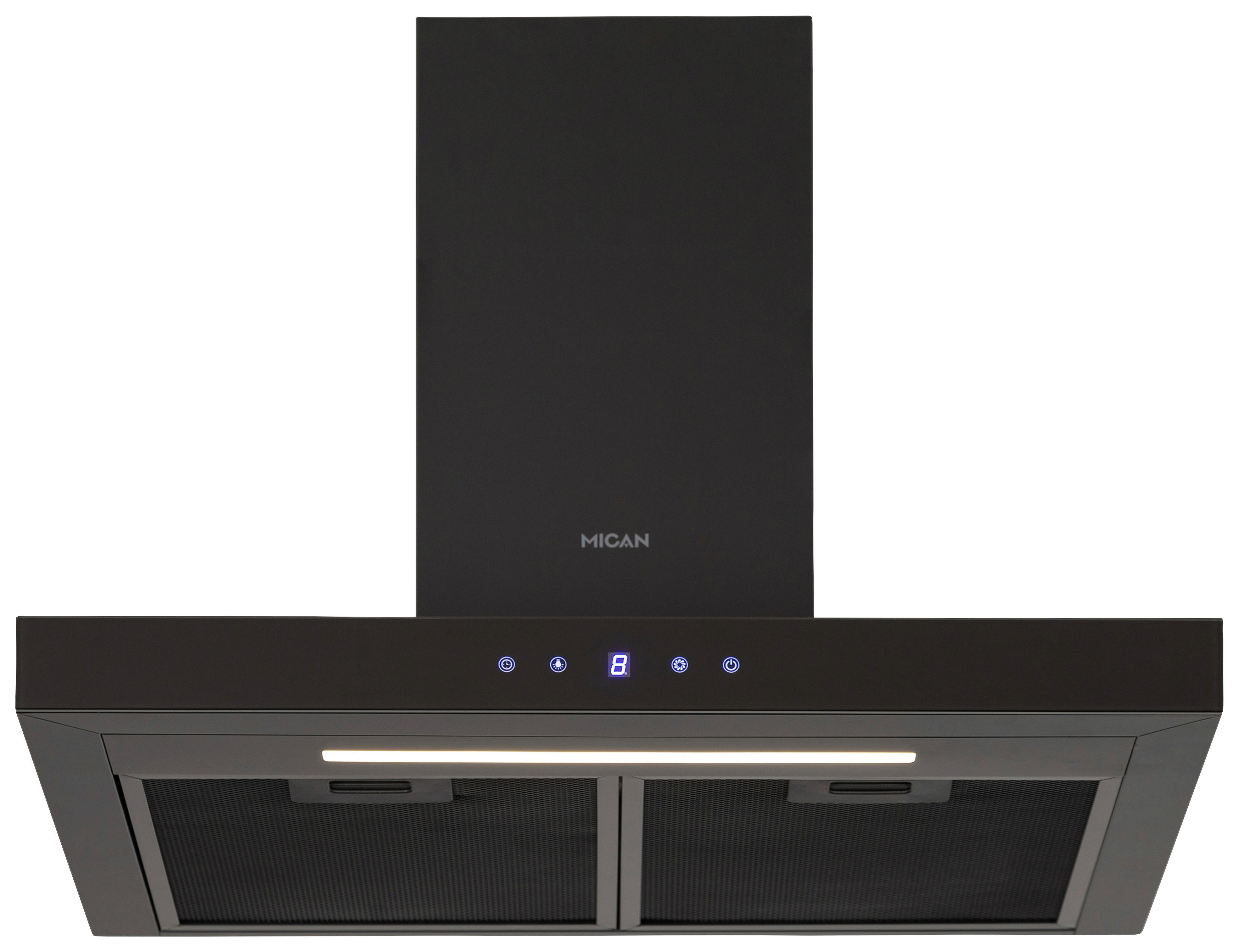 Dunstabzugshaube Tsha530tmfsa+ - Schwarz, Basics, Metall (60/50-88/45,5cm) - Mican