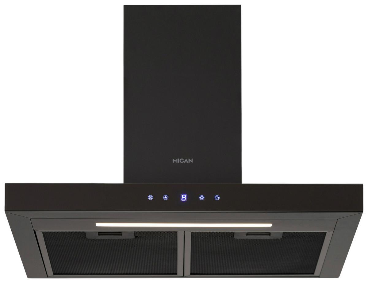 Dunstabzugshaube Tsha530tmfsa+ - Schwarz, Basics, Metall (60/50-88/45,5cm) - Mican