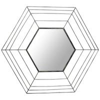 Wandspiegel Romeo 110 79,5x69 cm Rahmen Goldfarben - Goldfarben, Basics, Glas/Metall (79,5/69/1,5cm) - Kayoom