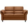3-Sitzer-Sofa Cavoli, Cognac B: 192 cm - Cognac/Schwarz, MODERN, Textil (192/90/89cm) - Livetastic