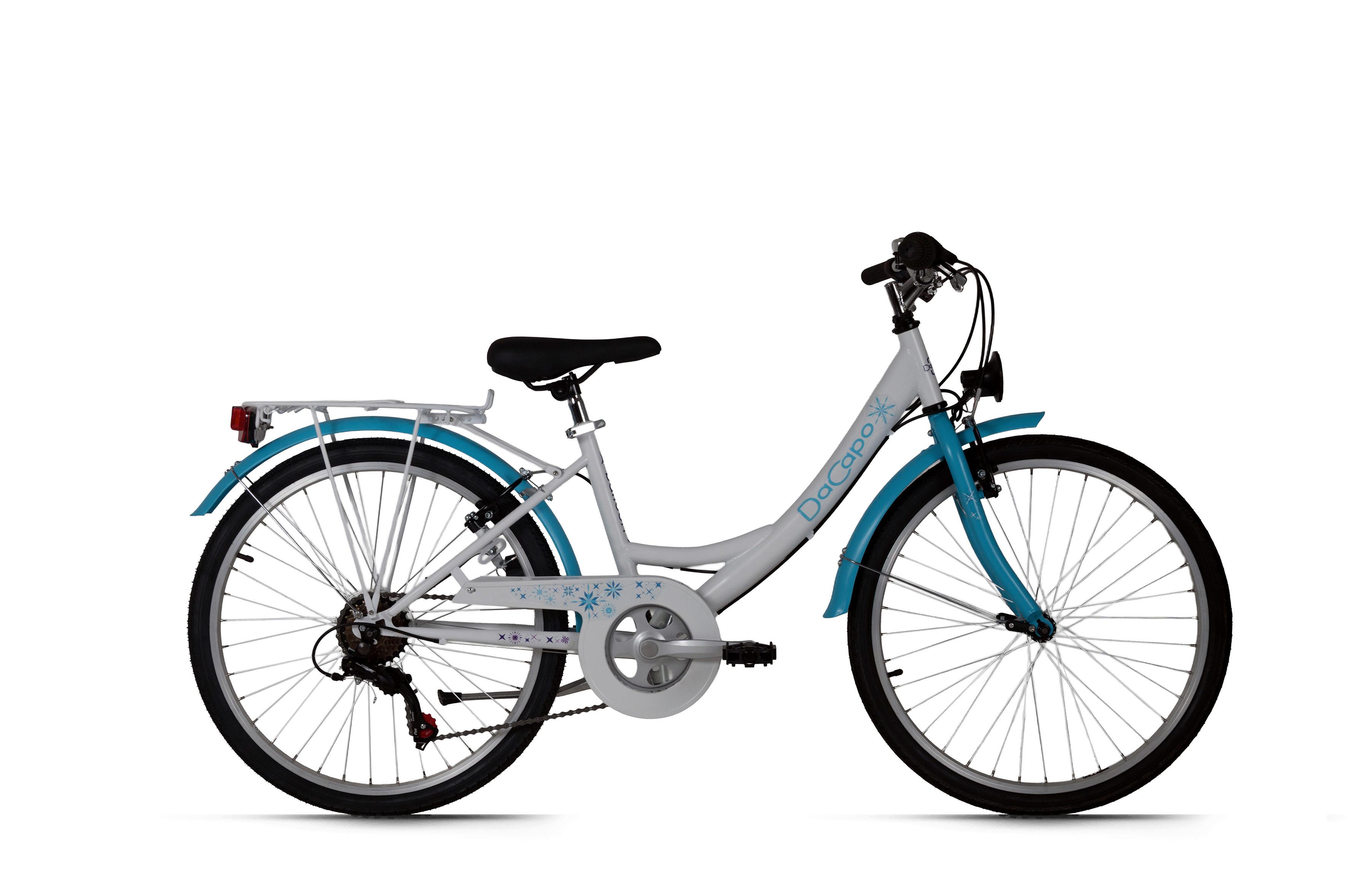 DaCapo Kinderfahrrad Balloon blau 24 Zoll - Blau, LIFESTYLE, Metall (25/140/60cm)