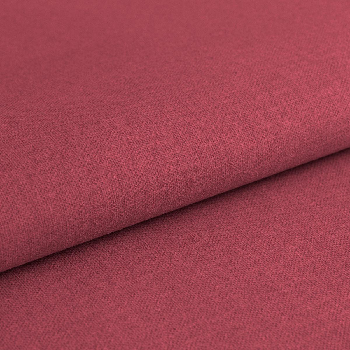 Hocker Gemini Rot, B: 108cm - Chromfarben/Rot, KONVENTIONELL, Textil (108/46/108cm)
