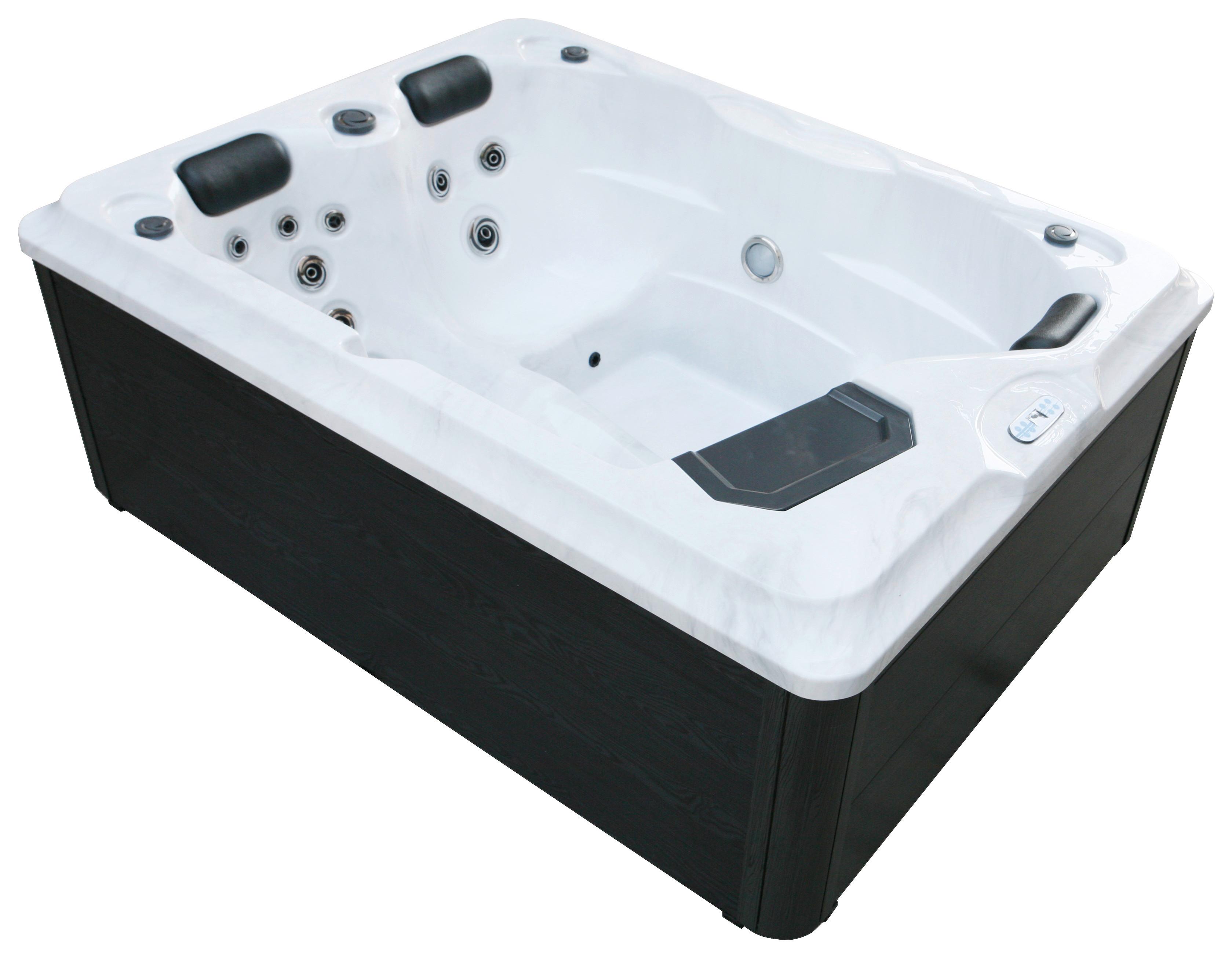 Whirlpool Kunststoff XXL1956 210x160x80 cm - Weiß, Basics, Kunststoff (160/210/80cm)