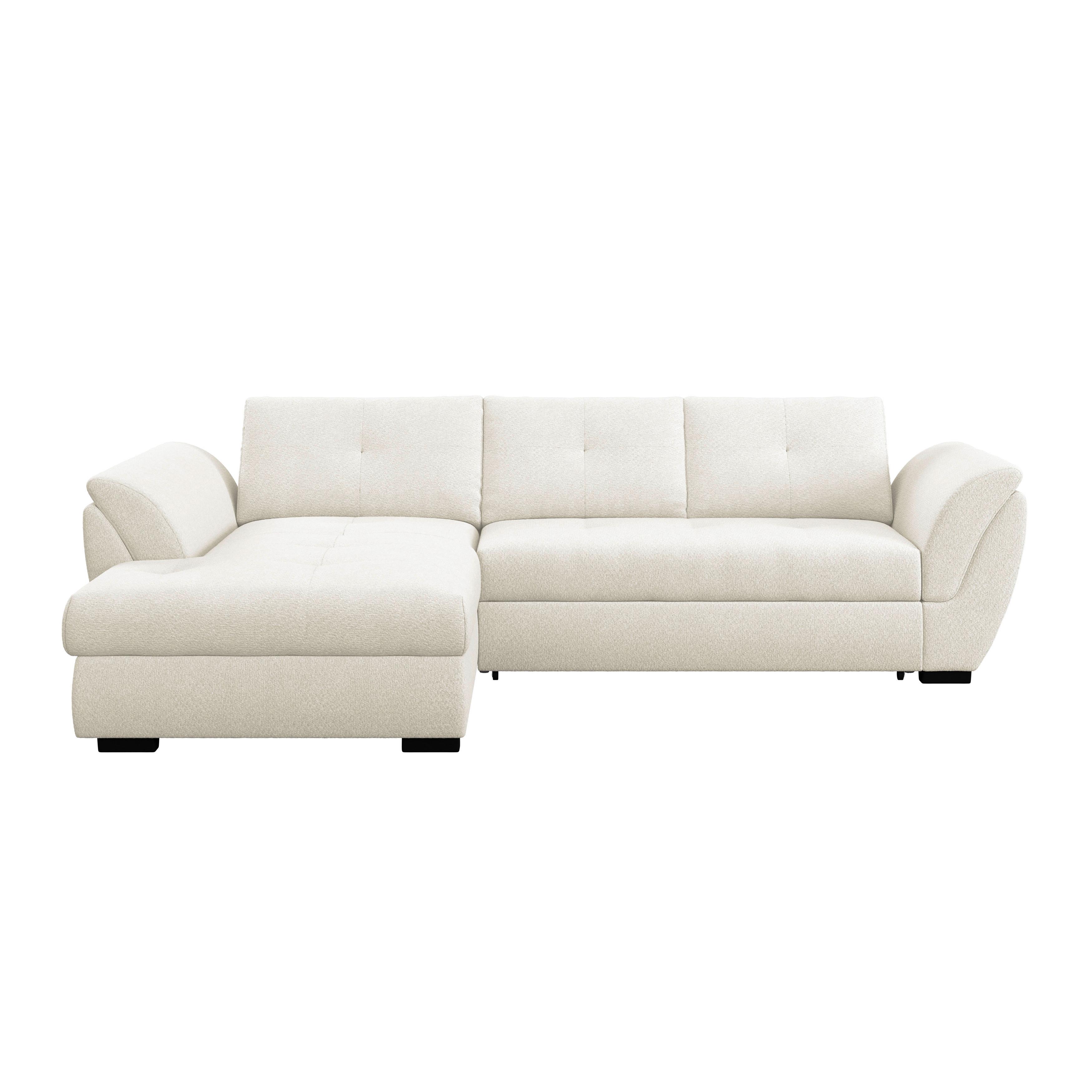 Ecksofa Berisso new grau, 187x278 cm