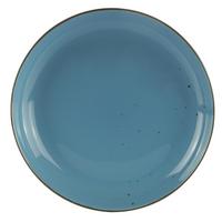 MĚLKÝ TALÍŘ CAPRI - modrá, Moderní, keramika (27/3,7cm) - Mömax
