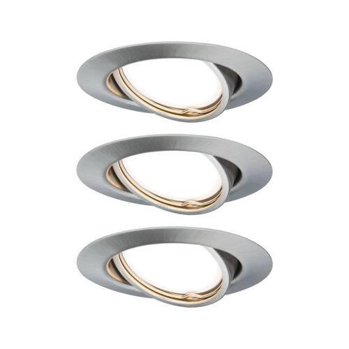 Deckenleuchte Ø 9 cm 3-Flammig dimmbar Rund - Design (9cm) - Paulmann