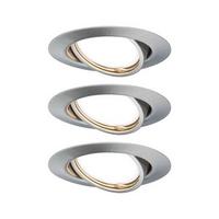 Deckenleuchte Ø 9 cm 3-Flammig dimmbar Rund - Design (9cm) - Paulmann