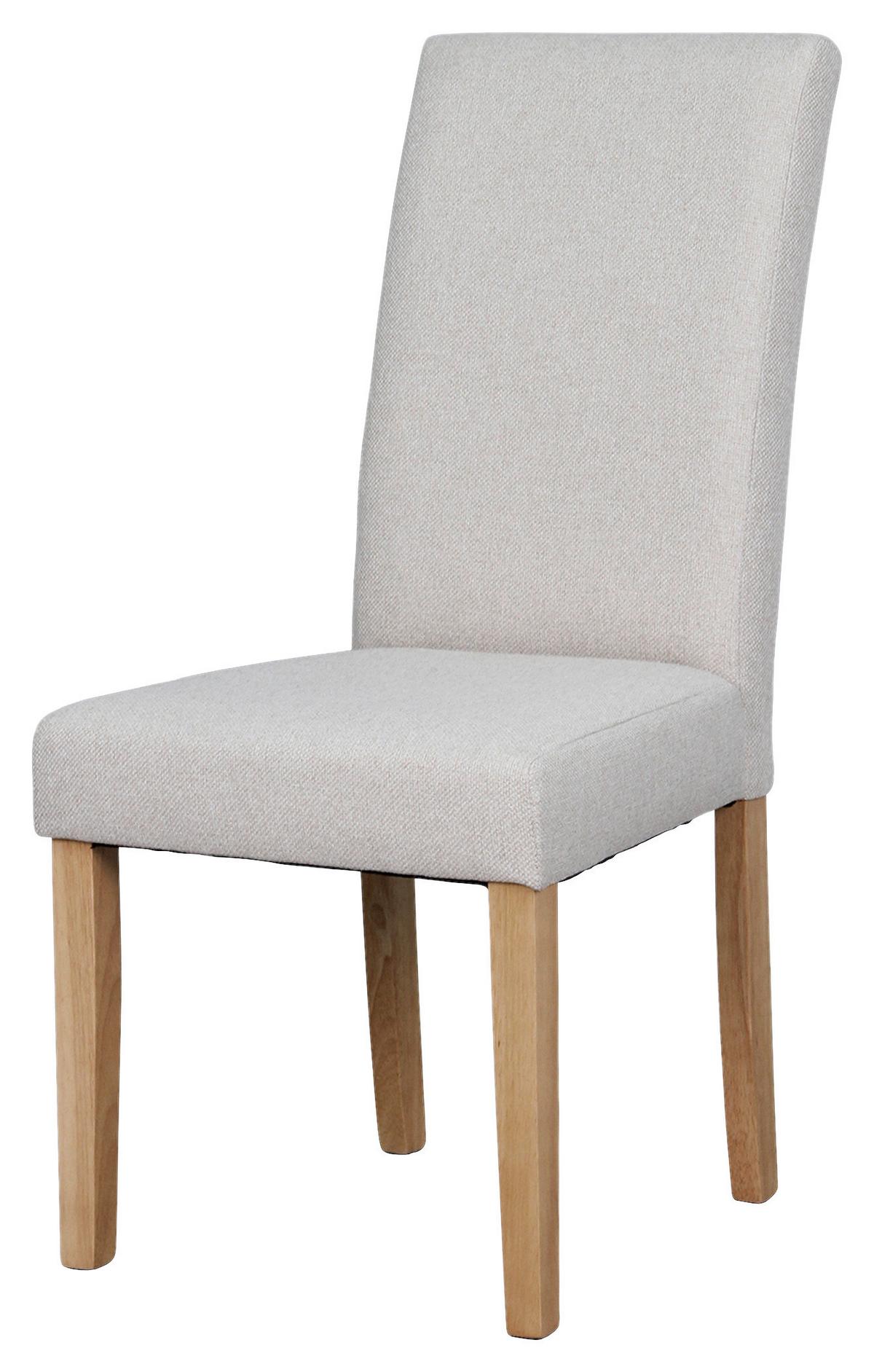 Stuhl-Set Elias - Taupe/Braun, MODERN, Holz/Textil (47/99,5/60cm) - MID.YOU