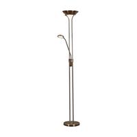 Led-deckenfluter Eu5430ab - Messingfarben, Basics, Glas/Kunststoff (25.4/180cm)