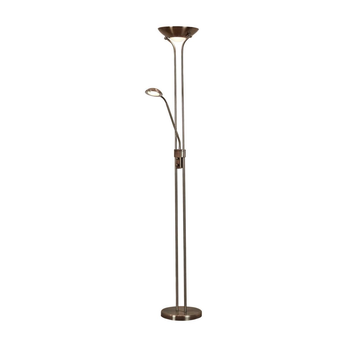 Led-deckenfluter Eu5430ab - Messingfarben, Basics, Glas/Kunststoff (25.4/180cm)
