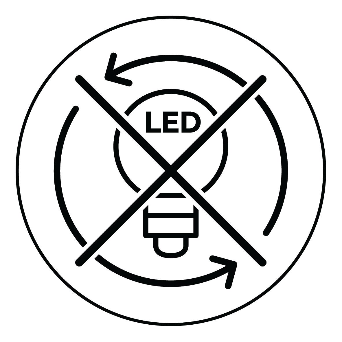 Außenwandleuchte 2,5 Watt Aluminium, Wandmontage - Anthrazit/Weiß, Design, Metall (11,5/9/3,0cm) - Trio Leuchten