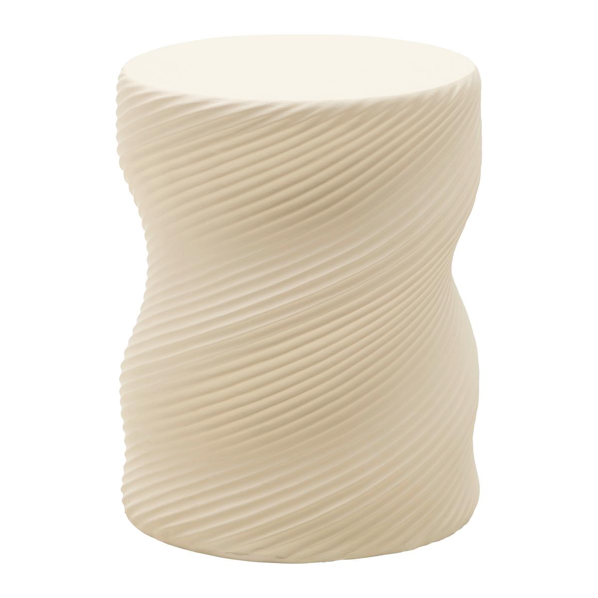 Taburetka Milo, sivobéžová - sivobéžová, Modern, kameň (32/40cm) - Mömax