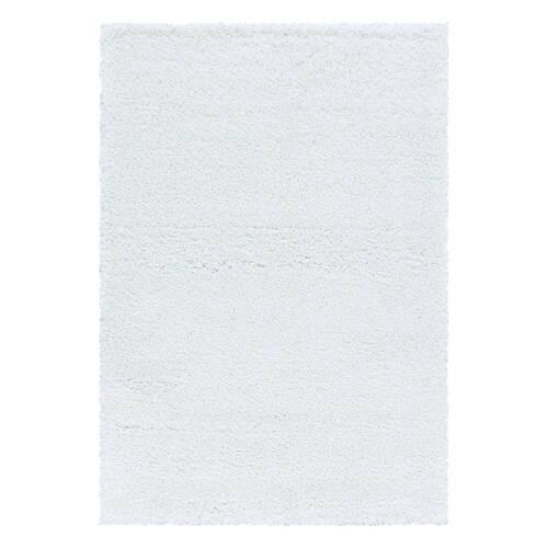 Hochflor Teppich Weiß Fluffy 200x290 cm - Weiß, Basics, Textil (200/290cm)