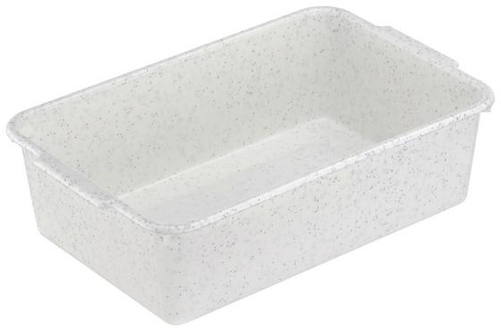 Aufbewahrungsbox aus Kunststoff in Weiß 1,8L