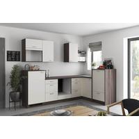 Eckküche Win - Eiche grau/Weiß, MODERN, Holzwerkstoff (280/178cm) - Express