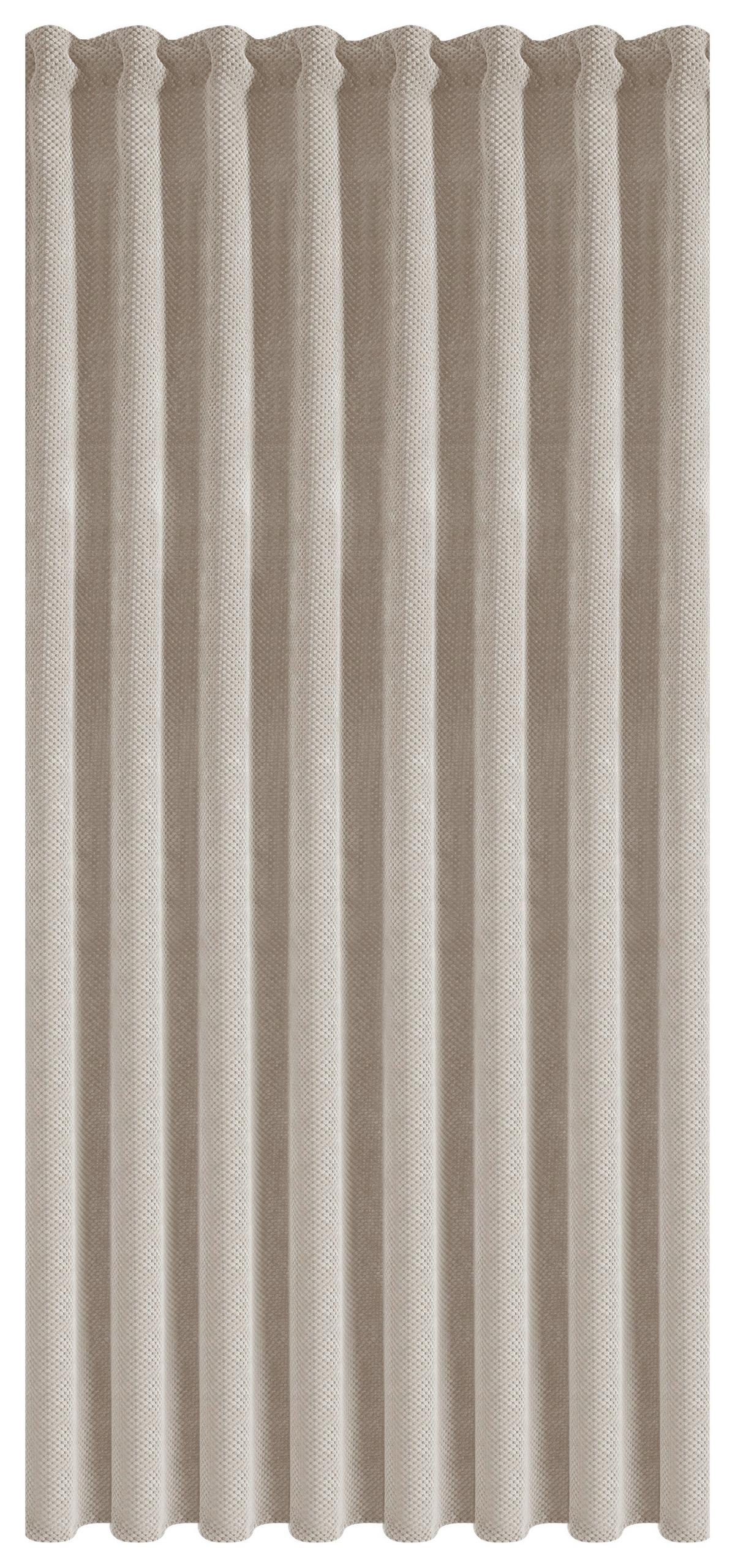 Készfüggöny Kb. 140/245cm - fehér, Romantik / Landhaus, textil (140/245cm) - James Wood