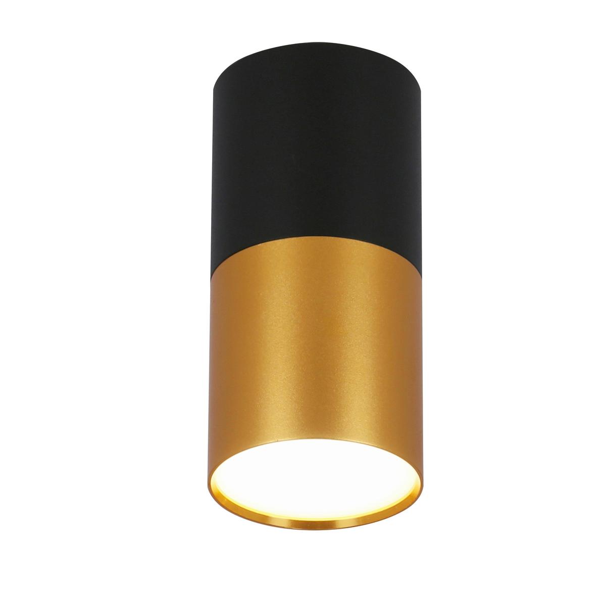 LED-Deckenleuchte 2281728 Tube - Schwarz, Design, Metall (5.8/5.8/12cm)