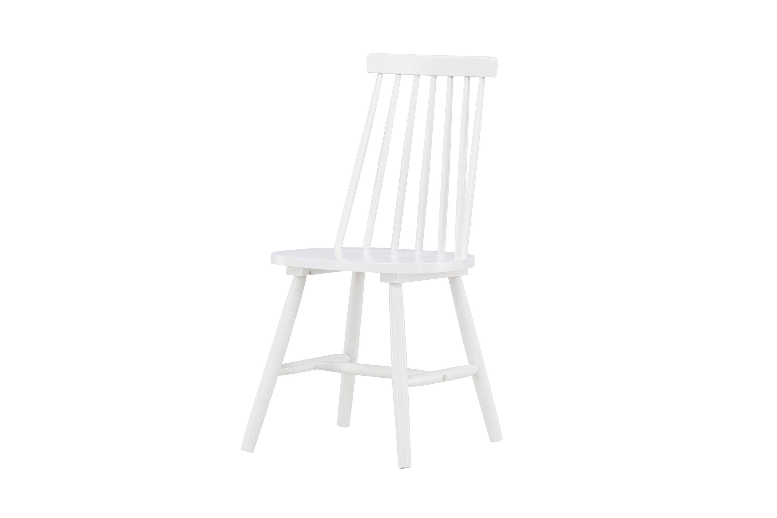 Stuhl Lönneberga Weiß B: 43 cm - Weiß, MODERN, Holz (43/88/50cm) - Livetastic