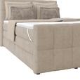 Boxspringbett mit Topper und Bettkasten 140x200 Medino - Beige, KONVENTIONELL, Holz/Holzwerkstoff (140/200cm) - Luca Bessoni