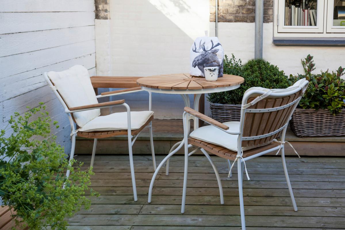 Sitzkissen Ellen 51x83 cm Sandfarben - Sandfarben, Natur, Kunststoff (51/83/4cm) - Gardenson