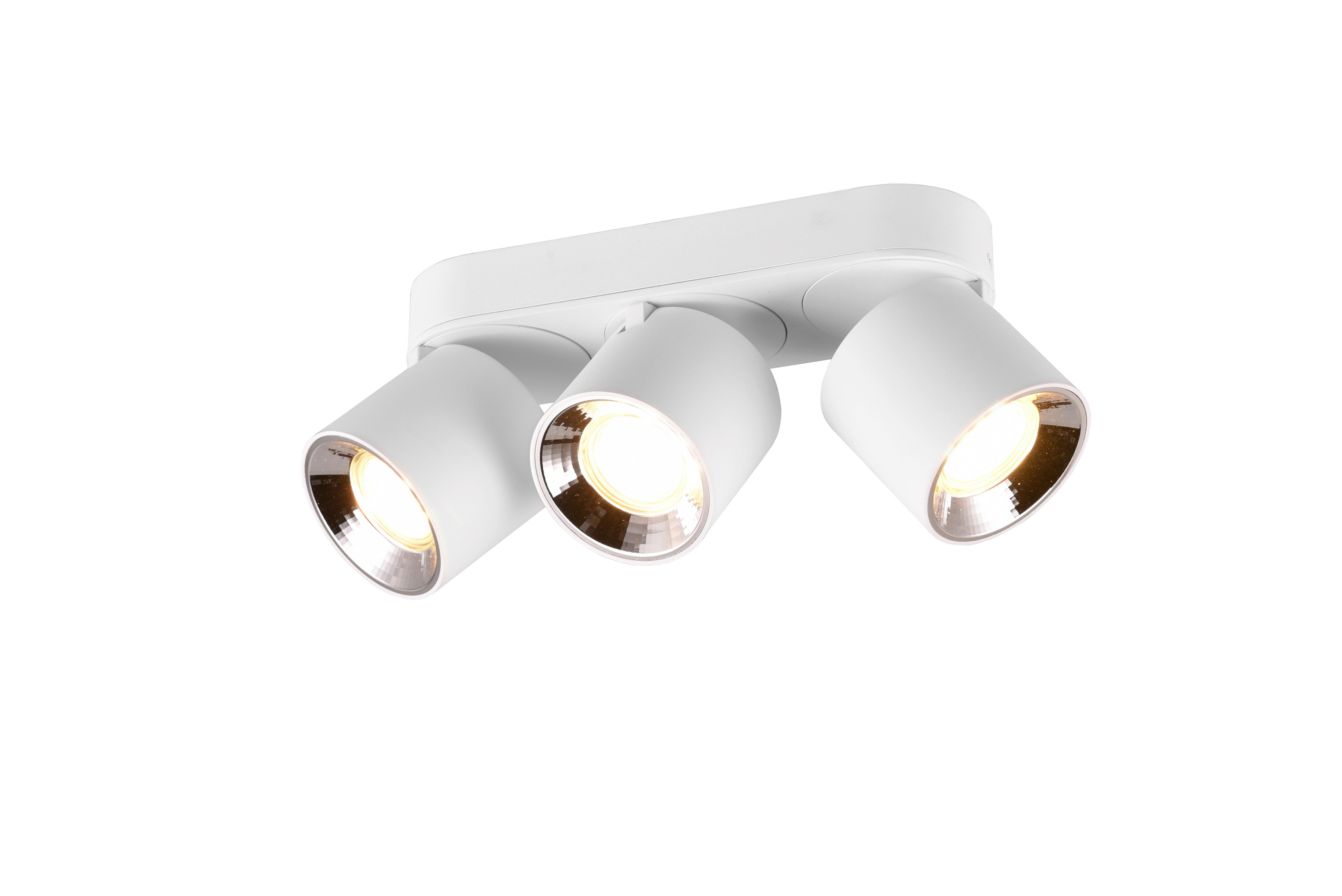 Strahler 651000331  Guayana - Weiß, Basics, Metall (27,3/12/8,7cm) - Trio Leuchten