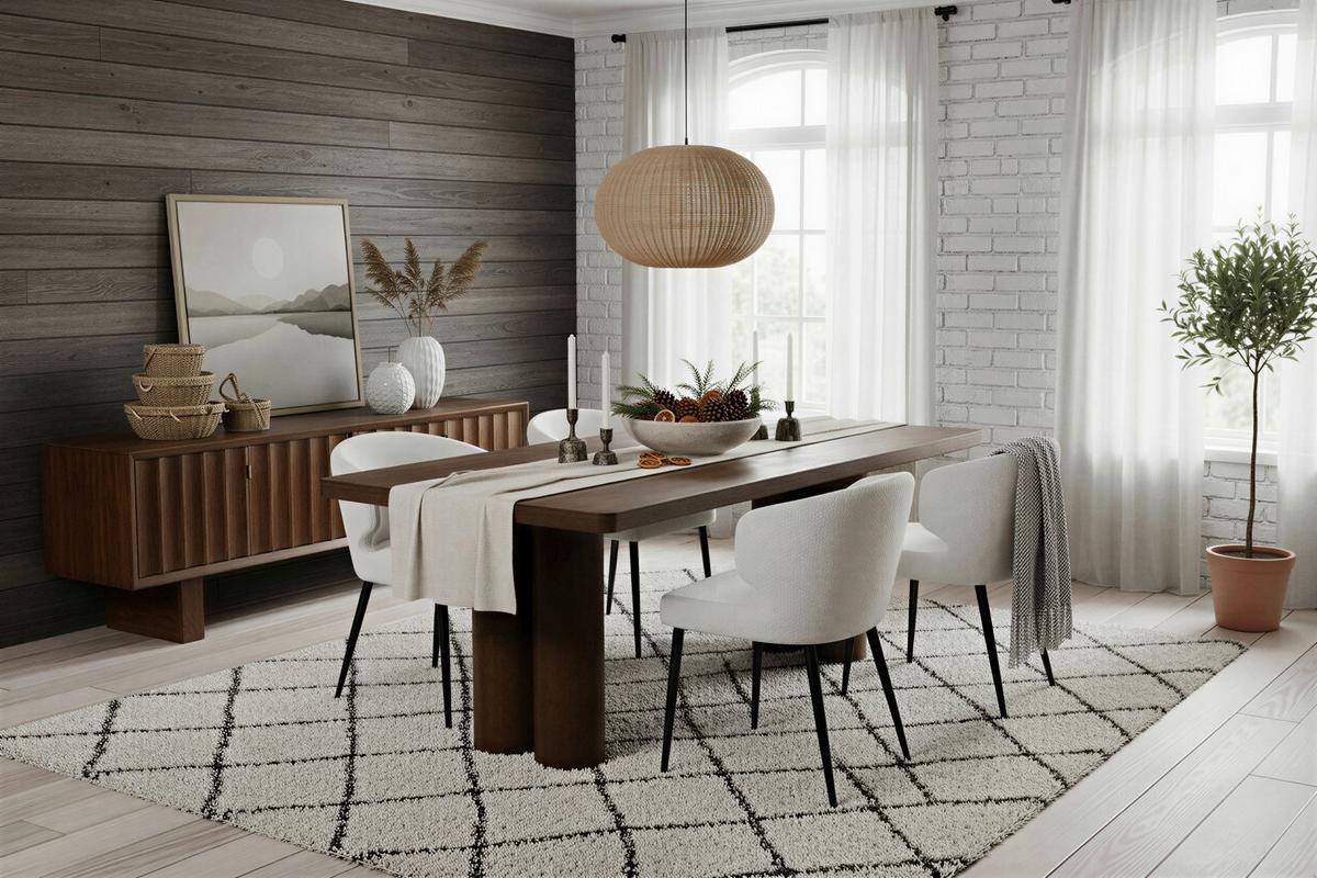 Lowboard Mangoholz braun B: 180cm - Braun, Design, Holz (180/60/45cm) - MID.YOU
