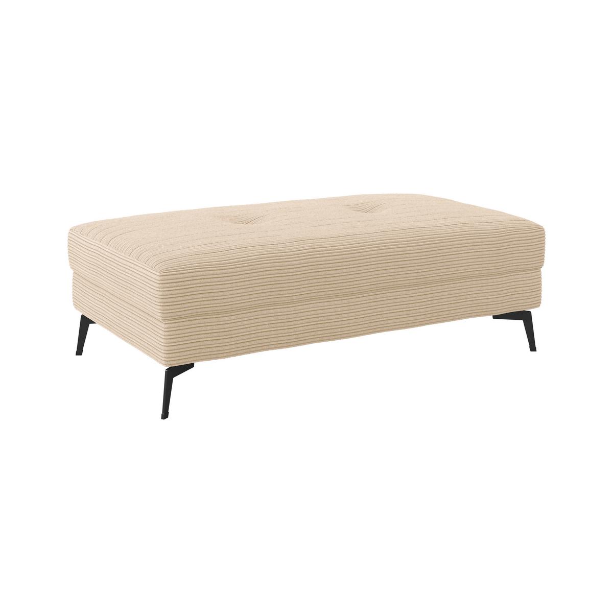 Hocker Zero Creme 140x80 cm - Creme, Trend, Textil (140/80cm)