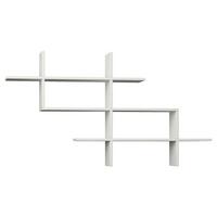 Wandboard Halic Wandregal - Weiß, Design, Holzwerkstoff (150/82/22cm) - Livetastic