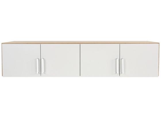Nadstavec Na Skriňu Ku 4 Dv.skrini Wien - farby dubu/biela, Konvenčný, kompozitné drevo (181/39/54cm) Nadstavec Na Skriňu Ku 4 Dv.skrini Wien - farby dubu/biela, Konvenčný, kompozitné drevo (181/39/54cm)