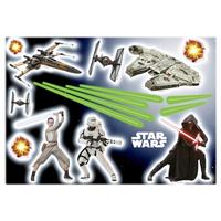 DEKOSTICKER Star Wars - Rot/Schwarz, LIFESTYLE, Kunststoff (50/70cm)