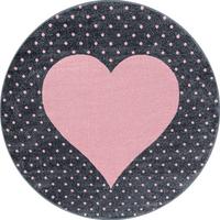 Dětský koberec SRDCE 160cm - pink, Trend, textil (160cm) - Ben'n'jen