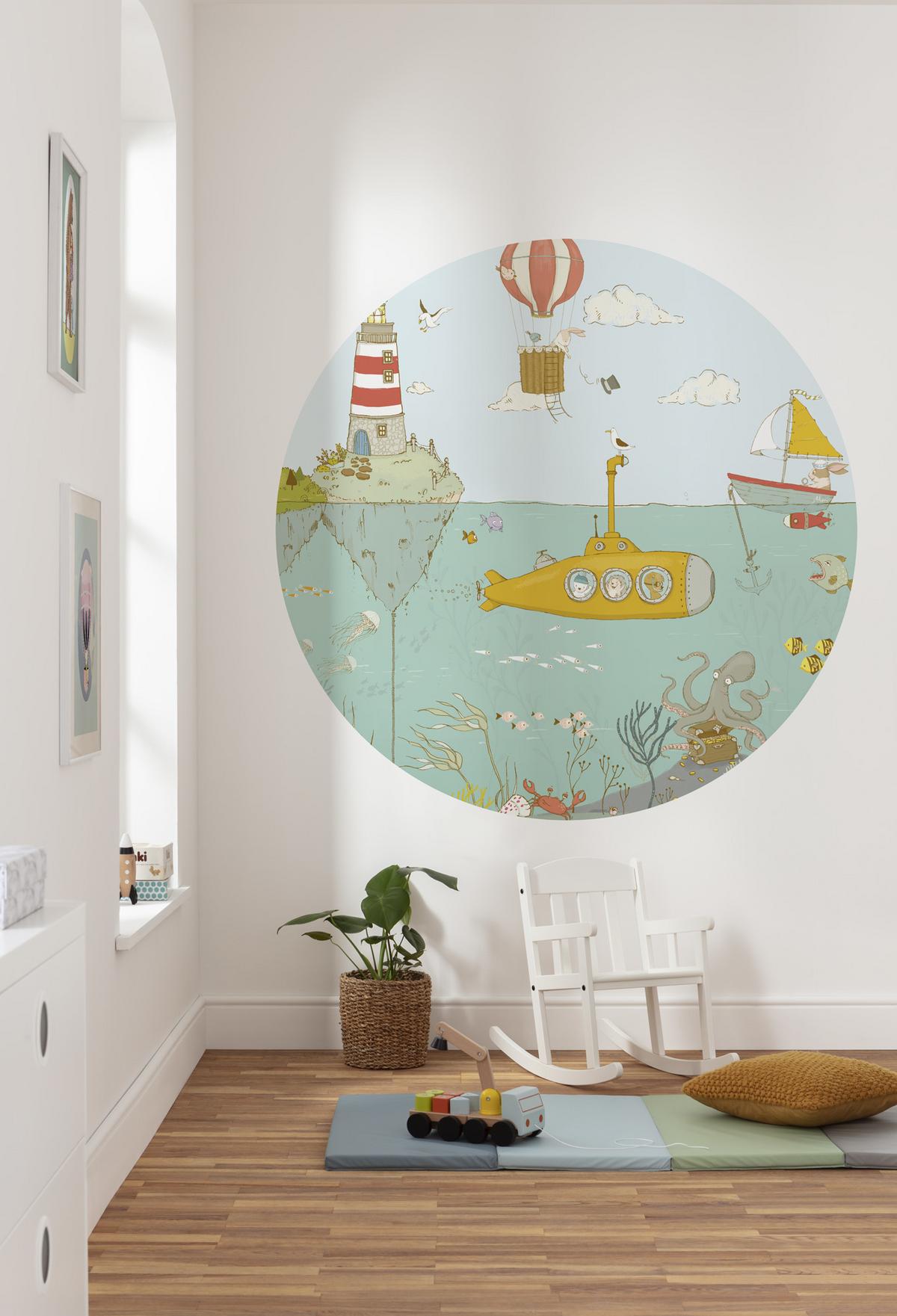 Fototapete Unterwasser - Multicolor, Trend (125cm)