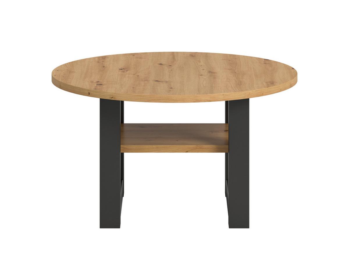 Couchtisch Seattle Eiche Atisan B: 75 cm - Eiche Artisan/Grau, Design, Holzwerkstoff (75/42/75cm) - Livetastic